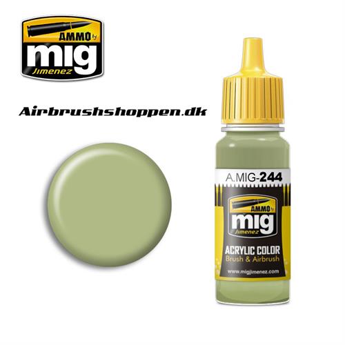 A.MIG 244 DUCK EGG GREEN (BS 216) 